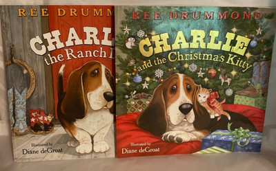 2 Charlie Ranch Dog & Christmas Kitty Ree Drummond Pioneer Woman