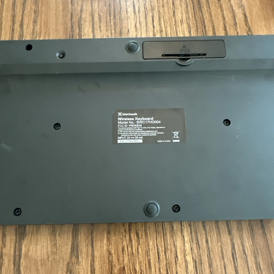 Teclado táctil inalámbrico Blackweb BWC17HO004 Foto 2 de 2