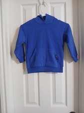 Deespace Hooded Sweatshirt -Blue -Size XS  3/4 