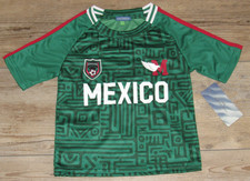 Mexico World Cup National Team 10 Green Soccer Jersey Kids size 6