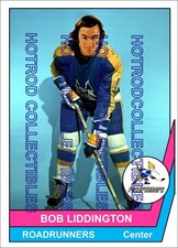 1977-78 OPC O Pee Chee Custom Bob Liddington Phoenix Roadrunners WHA #251