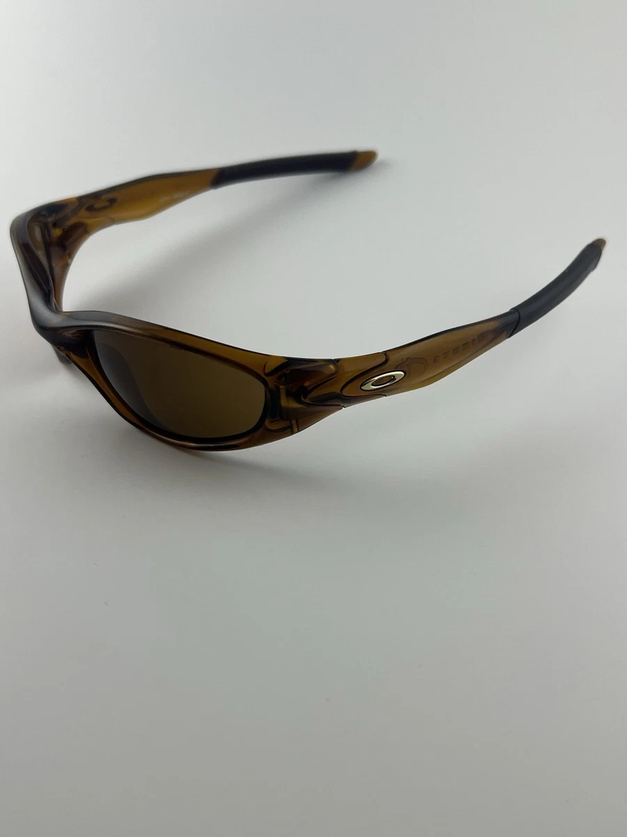 オークリー/OAKLEY MINUTE サングラス　y2k ゴールド Oakley Minute Vintage SUnglasses Gold Color Frame Brown Color Lens