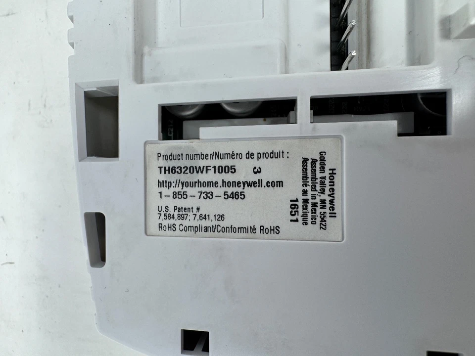 Honeywell Wi-Fi FocusPRO 6000 7-Day Programmable Wired Thermostat TH6320WF1005 - Image 3 of 4