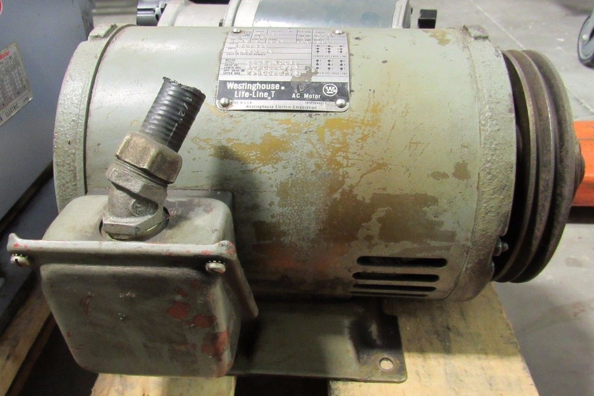 【CPC-L30】ばやし WESTINGHOUSE LIFE-LINE AC MOTOR SBDP 2HP 7403M 680B640G72