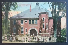 George Cogswell School Haverhill MA Unposted DB Postcard