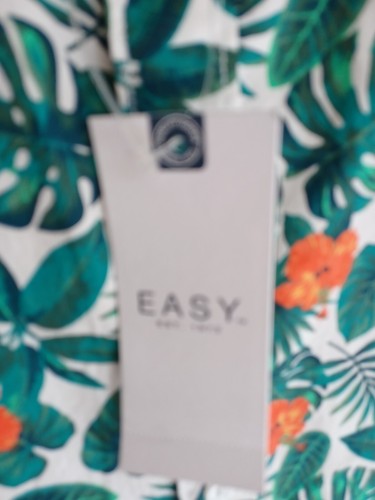 Men's Shirt EASY XL (more a L) small fit Holiday Tropical Hawaii - Bild 3 von 5