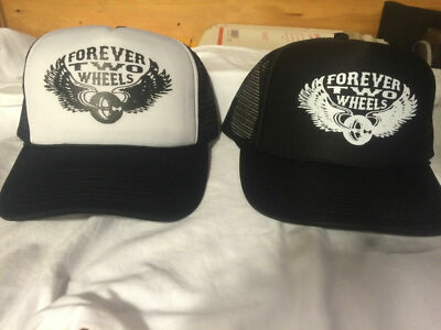 Forever 2 Wheels Hat harley davidson shovelhead ftw chopper showclass triumph 
