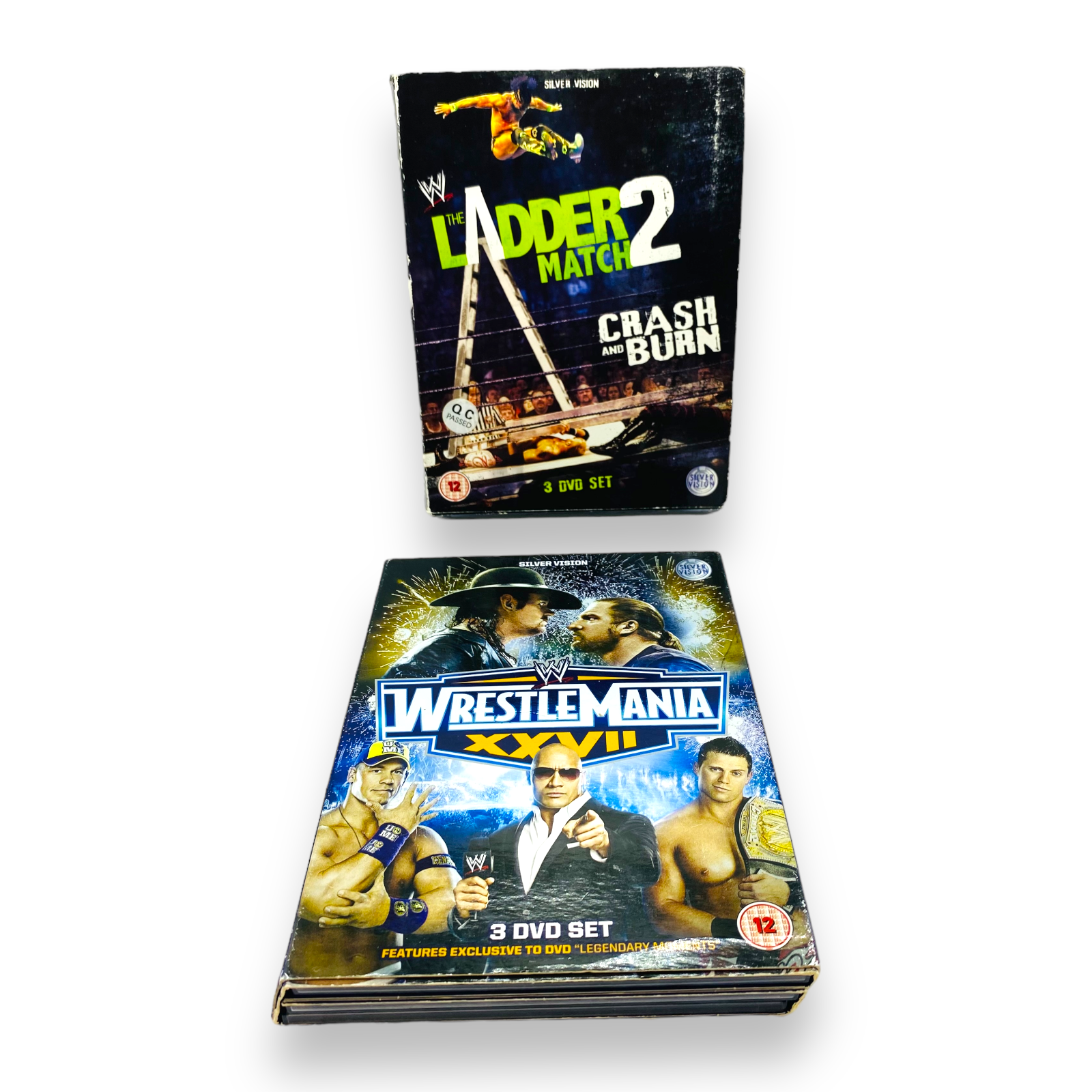 WWE The Ladder Match 2 & Wrestlemania 27/XXVII ( DVD Boxsets)