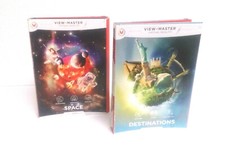 Lot of 2 View-Master Virtual Reality Experience Packs DESTINATIONS, SPACE.