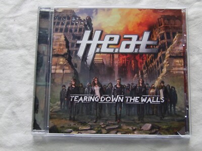 H.E.A.T.-'' TEARING DOWN THE WALLS'' CD 1ST PRESS 2014