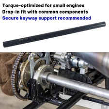Jackshaft 3/4" X 14" 3/16" Keyway Hardened Steel For Go Kart Mini Bike