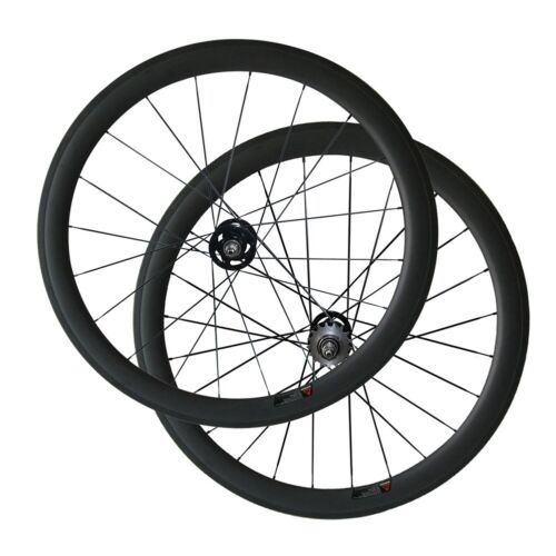 CSC 700C Carbon wheels 38-88mm deep Flip Flop fixed gear Single Speed Track bike - Picture 1 of 26