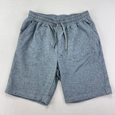 Orton Brothers Shorts Mens Large Slate Grey Comfort Stretch Pull-On Lounge