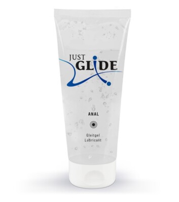 Just Glide Gleitgel 200 ml wasserbasiert   Anal Gleitmittel, extra gleitfähig