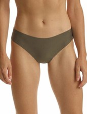 CLEARANCE - Commando Butter Mid-Rise Thong in Basil - S, M, L, XL