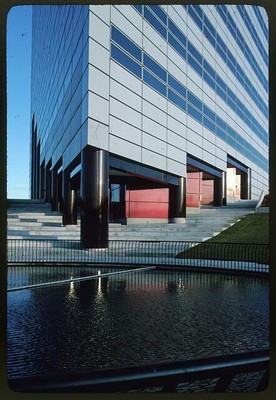 Photo:The Centennial, 100 North Center, Troy, Michigan. Exterior 1981