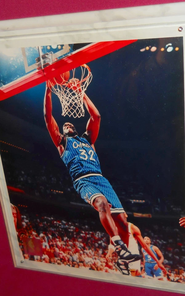 Placa Shaquille O’Neal 1er Año Edición Limitada NBA 93 Orlando Magic Rebound King Foto 4 de 4