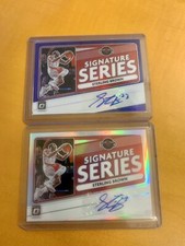 2020-21 Donruss Optic Sterling Brown Silver & PurplePrizm Signature Series Auto