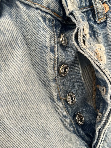 Zara Girls Button Fly Boot Cut Jeans Size 0 Or Size 26 - Picture 15 of 18