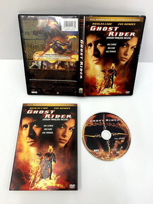 Ghost Rider (DVD, 2007, Full Frame) Mint Disc!