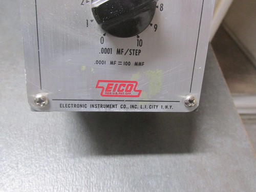Vintage EICO Model 1180 Capacitance Decade Box - Picture 3 of 5