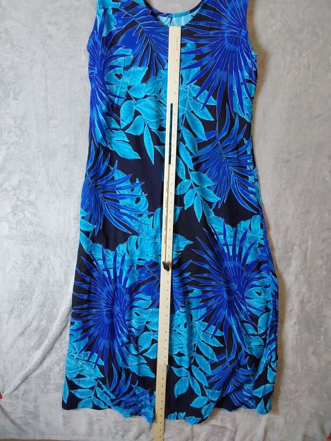 Phool Dress Women Blue Black Floral Long Summer B… - image 5