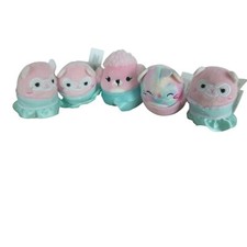 Squishmallows 2.5" Squishville Plush miniatures lot of 5