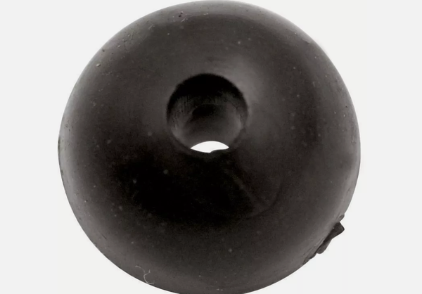 Black Cat Rubber Shock Beads 10 Mm 10 StüCk Gummiperlen Knotenschutz Wels Waller-image