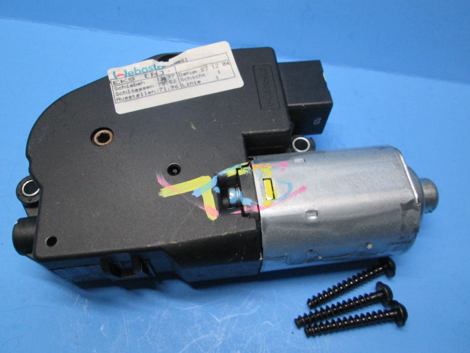 20042013 Volvo C30 S40 V50 S60 V60 S80 XC70 Sunroof Moonroof Motor