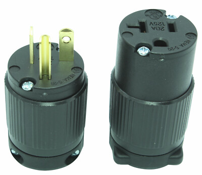 Connettore A Lama Dritta Da 20 Amp, 125 Volt NEMA 5-20P - Foto 6