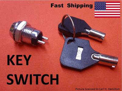 KEY Switch --- On & Off --- custom UNIVERSAL electrical components ...