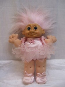 ballerina troll doll