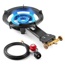 Burner High Pressure Powerful Propane Outdoor Cooking Heavy Duty Portable Stove