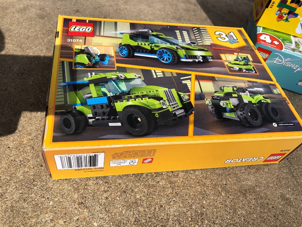 LEGO Creator 3in1 Rocket Rally Car 31074 Brand new factory sealed