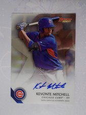 2015 Kevonte Mitchell Bowman's Best Autographs #B15-KM AUTO RC AU Rookie