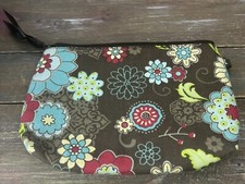 Thirty-one Floral Fanfare Jewelry Make-up Travel Bag
