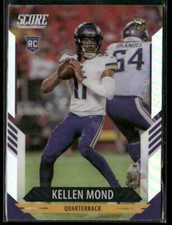 2021 Panini Chronicles #406 Kellen Mond Minn Vikings Score Update Rookies Silver