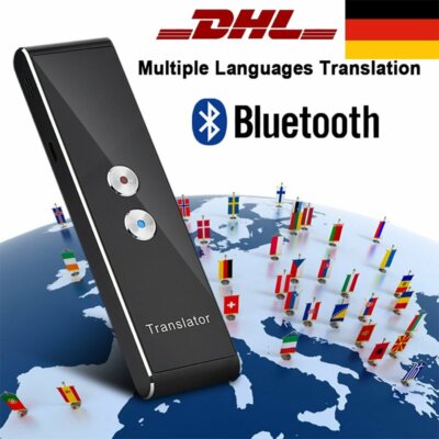 Intelligent 40 Sprachen Echtzeit Sprachübersetzer   Translator DE Neu