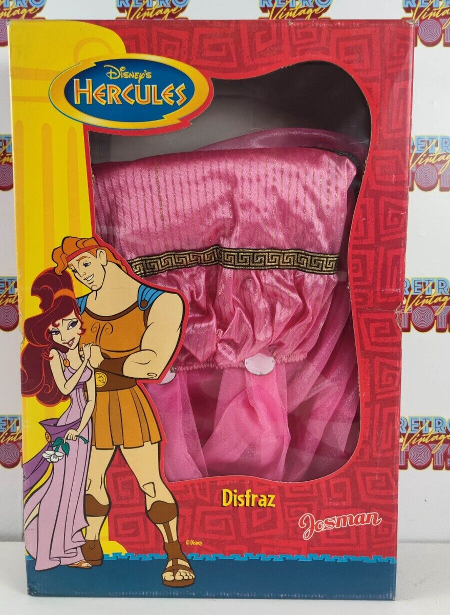 DISNEY HERCULES MEGARA ABITO COSTUME CARNEVALE VINTAGE TG JOSMAN