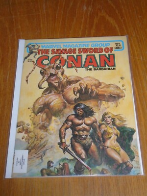 SAVAGE SWORD OF CONAN #70 CURTIS / MARVEL US MAGAZINE NOVEMBER 1981 --