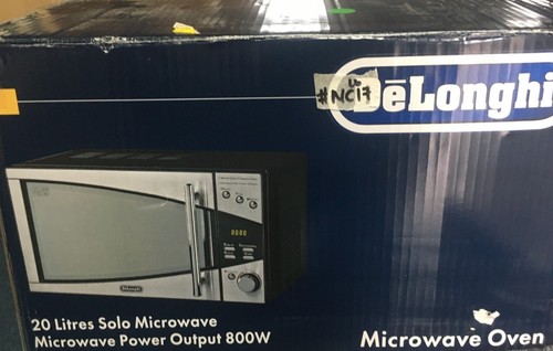 de longhi 800w standard microwave p80t5a