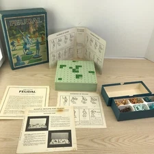 3M Company Feudal Medieval War Battle Board Game Vintage Retro 1967