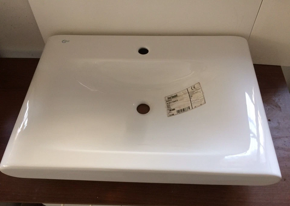IDEAL STANDARD LAVABO ARREDO SOSPESO E D'APPOGGIO CM.75 X 51,5 MOMENTS K0716 - Immagine 3 di 4