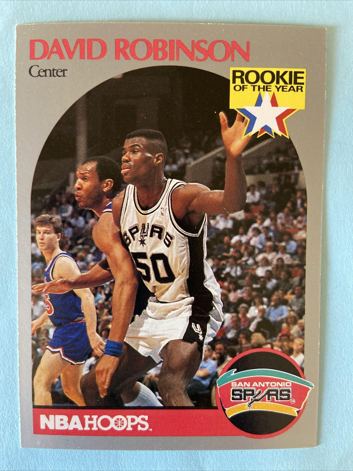 1990 NBA Hoops David Robinson Rookie of the Year Card #270 | eBay