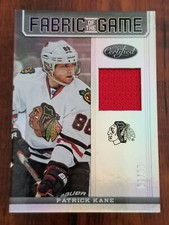 Patrick Kane 2012-13 Panini Certified Fabric of the Game Jersey Card - #50/75
