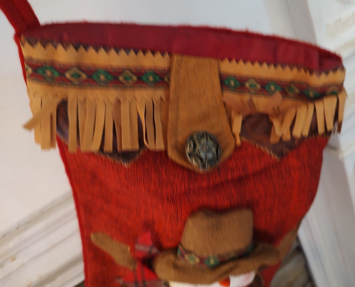 Weihnachtsstrumpf Western Cowboystiefel - Bild 2 von 6