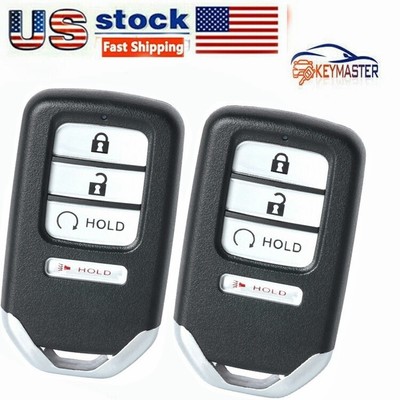 2X A2C97488400 Replacement Remote Key Fob for Honda Ridgeline 2017-19 KR5V2X 4B