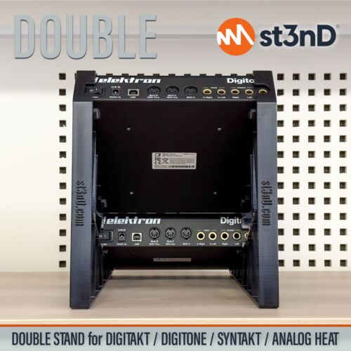 DOPPELSTÄNDER für ELEKTRON Digitakt / Digitone / Syntakt / Analog Heat Mk1 & Mk2 - Bild 6 von 10
