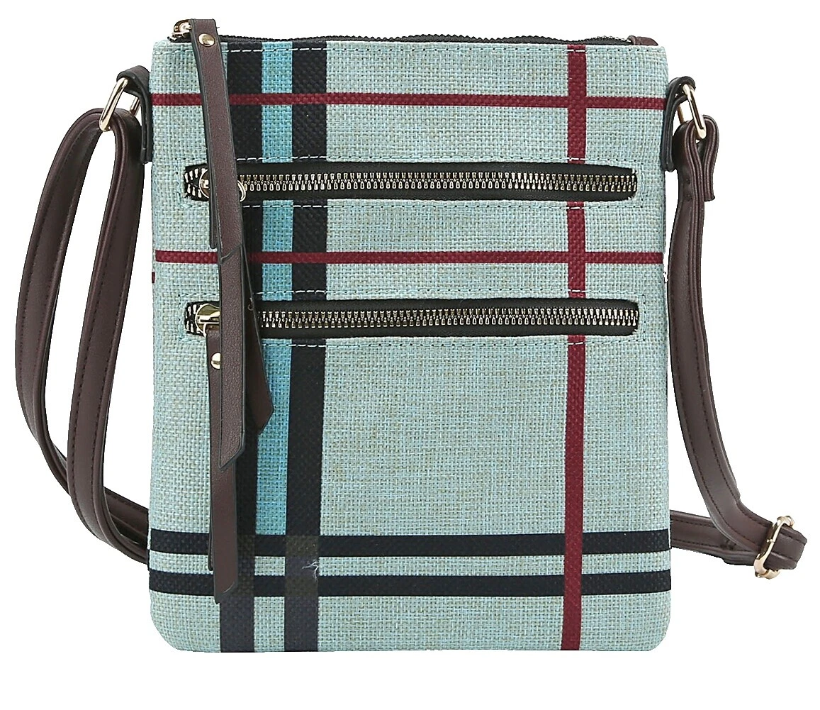Drawstring Plaid Shoulder Bag Bags & Handbags for Women