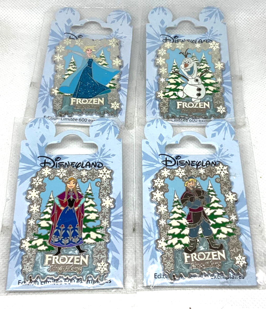 Disney DLP 2016 Frozen Sing Along Elsa, Anna, Olaf & Kristof LE